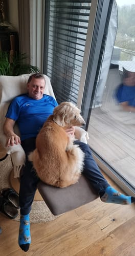 Ute L. review of Personalisierte Socken mit deinem Haustier image 1 out of 1