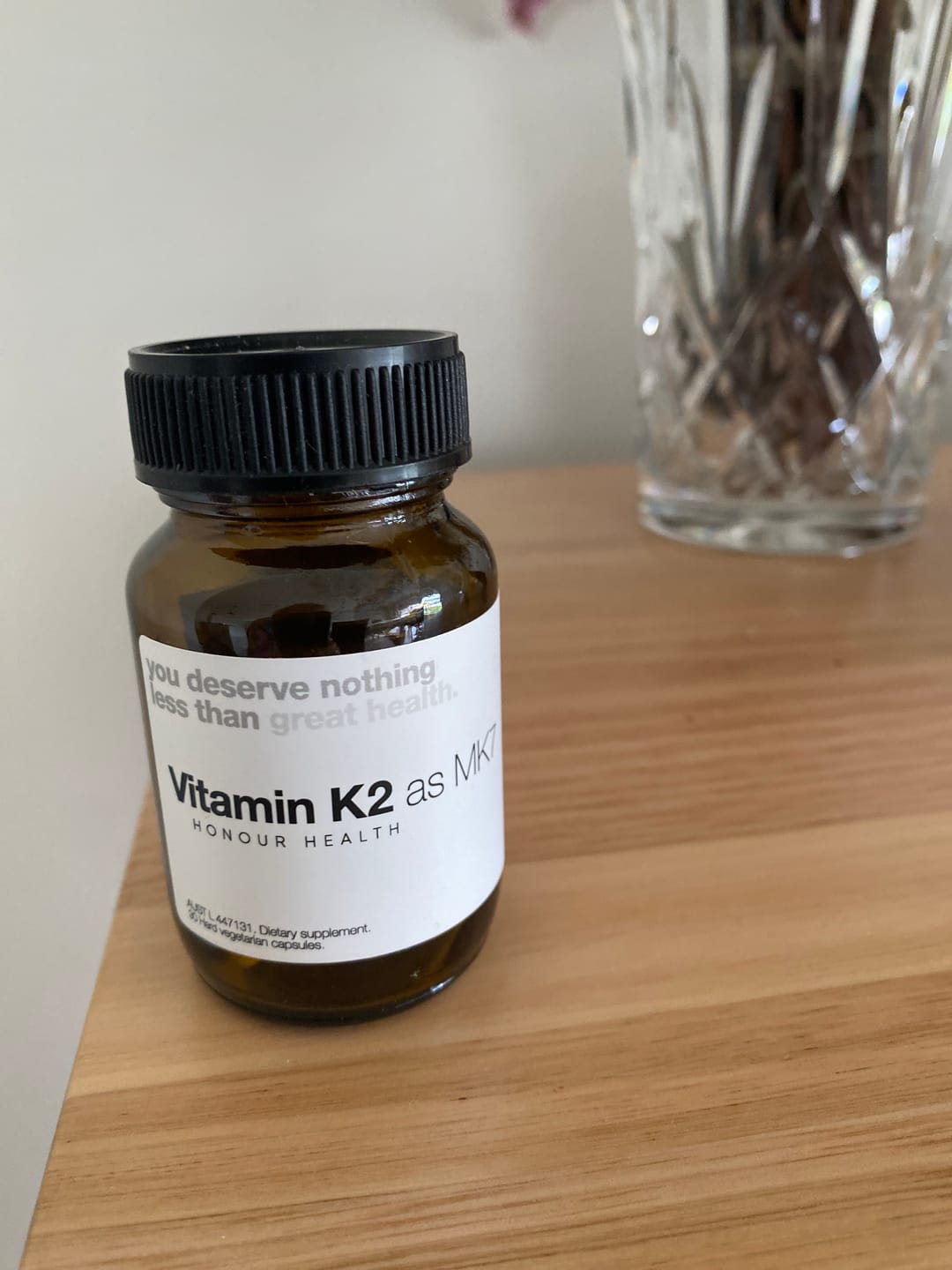 Customer photo review of Vitamin K2 as MK7 - 30 Capsules
