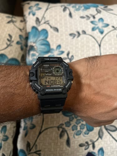 Customer photo review of Reloj Casio Vintage WS-1700H-1AV Tide Graph Moonphase