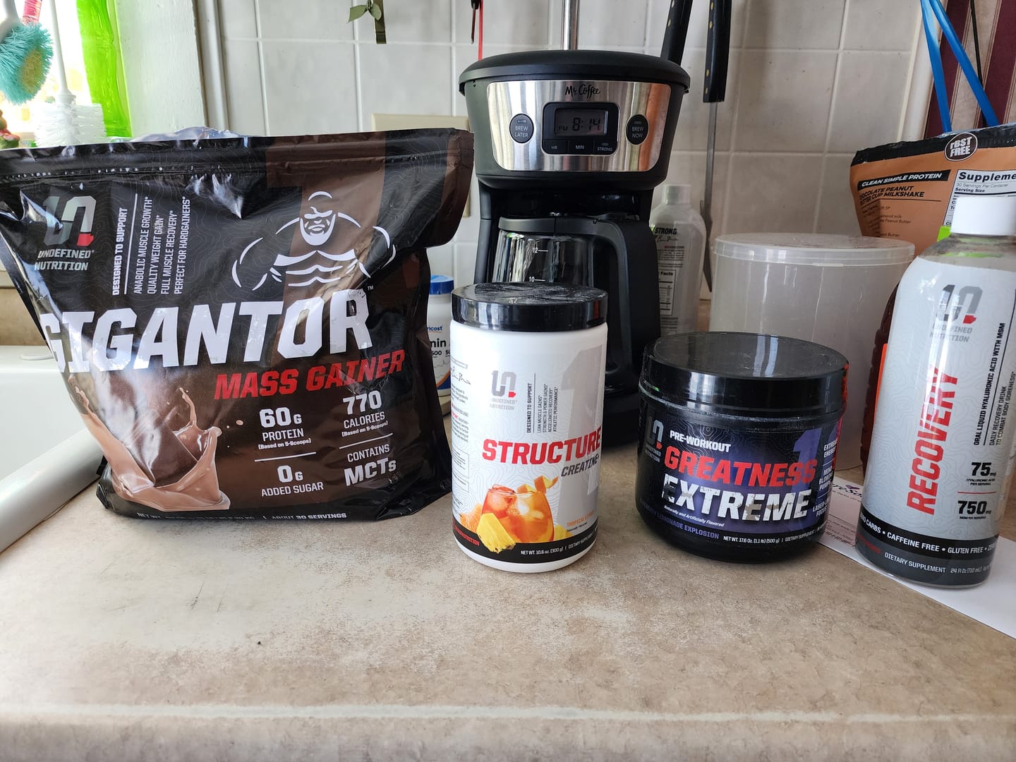 Customer photo review of GIGANTOR | MASS GAINER