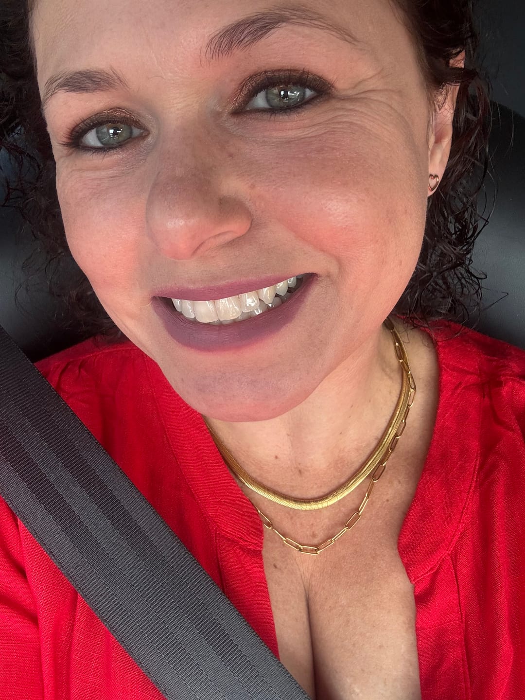 Customer photo review of Mix Colar Antonela Banhado em Ouro 18k