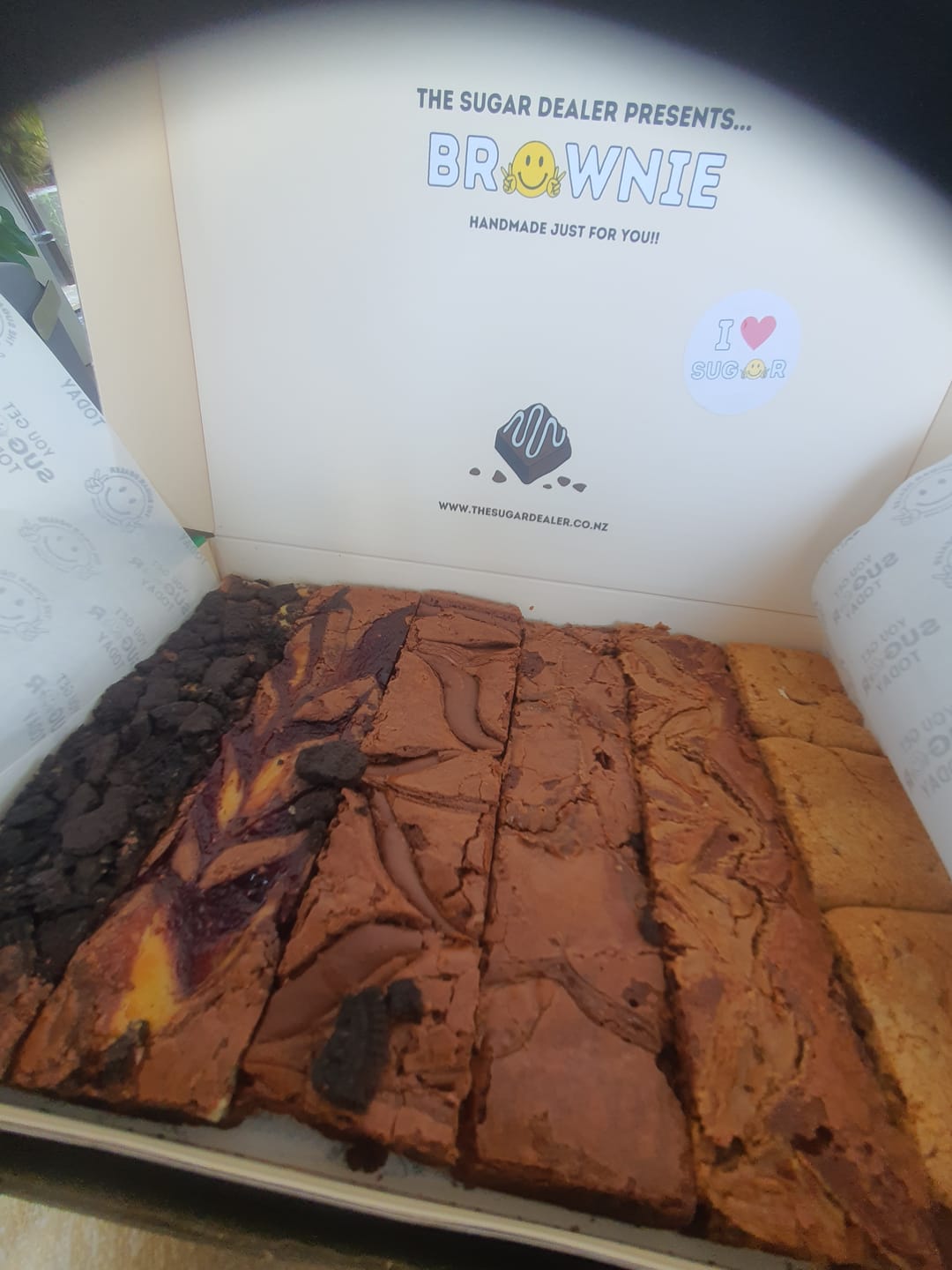 Customer photo review of Mega naked brownie