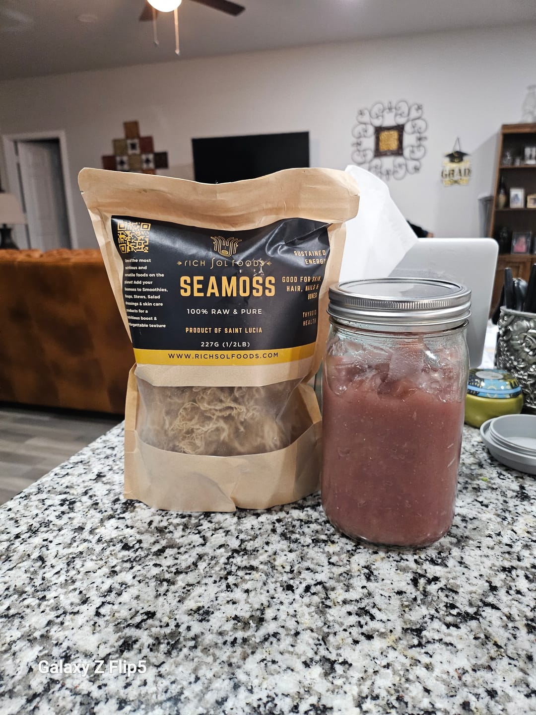 Customer photo review of Full Spectrum Irish Sea moss