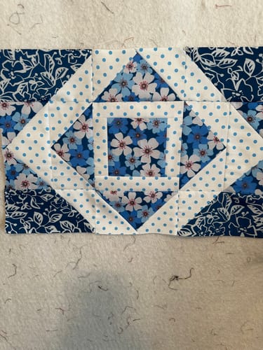 Customer photo review of Mrs Quilty Subscription Box