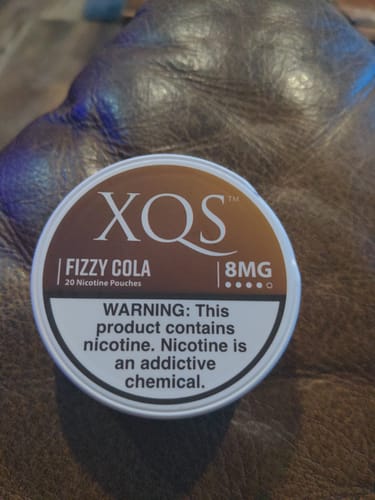 Customer photo review of Fizzy Cola Nicotine Pouches