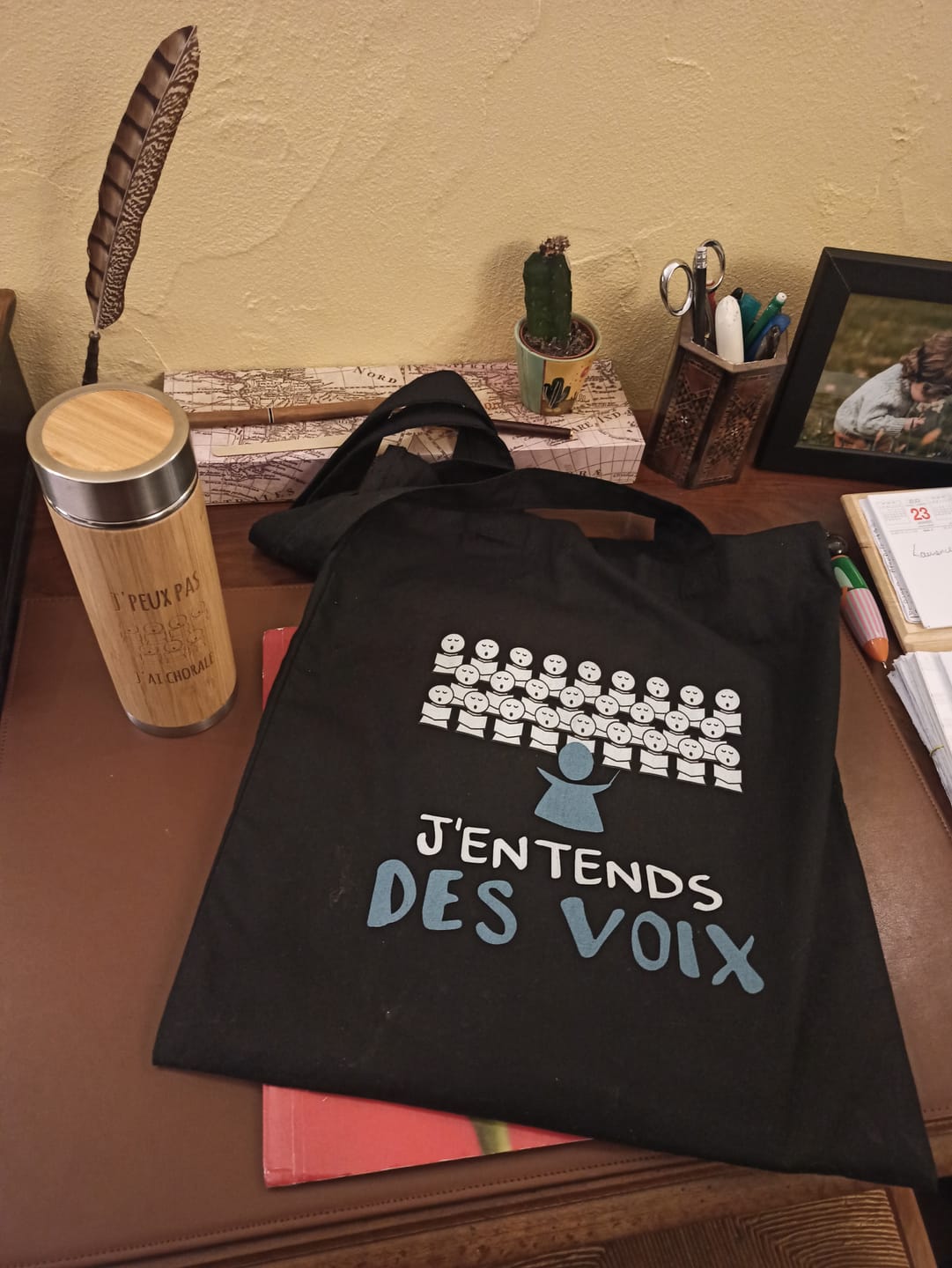 Customer photo review of J'entends des Voix Chorale – Sac à musique