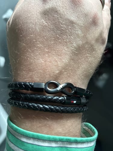 Customer photo review of Beyond Love Ednless-Bracelets with Engraving