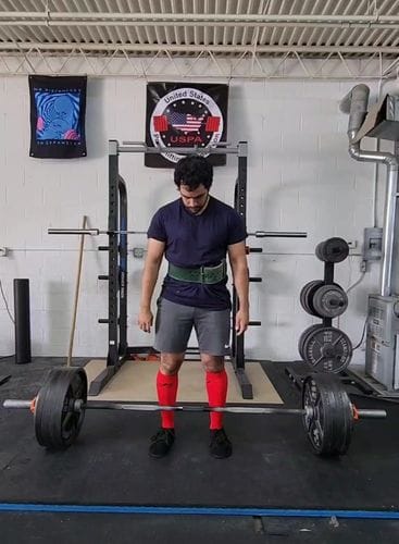 Customer photo review of Diablo Deadlift / Weightlifting Socks