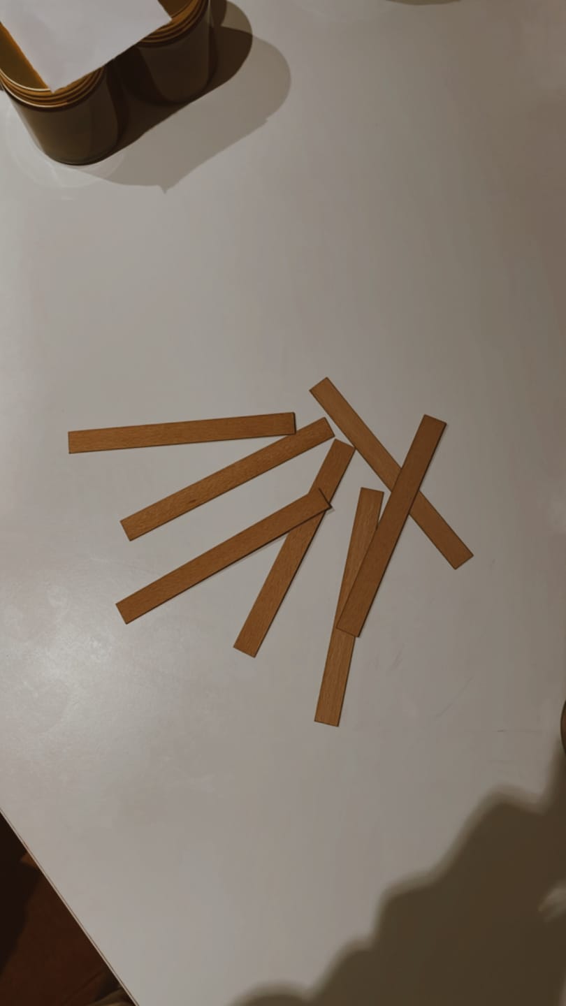Customer photo review of MECHAS DE MADERA SIMPLE