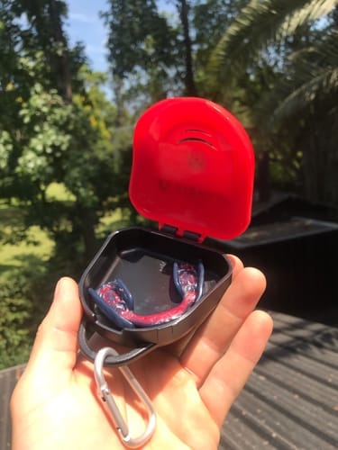 Customer photo review of AIRWAAV PX1 Performance Mouthpiece – Mitchell Hooper Edition
