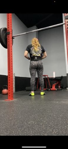 Customer photo review of Double Prong Belt, All Black, 10MM - IPF Approved