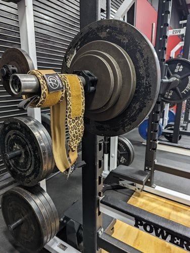 Customer photo review of Medium Wrist Wraps, Leopard print - IPF Approved, 30cm/60cm