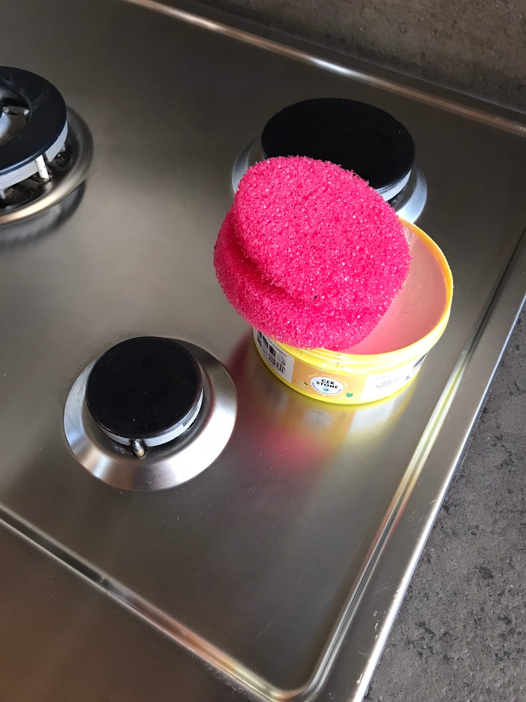 Customer photo review of CEK STONE Pasta Protettiva, Prodotto pulizia casa tutto in uno