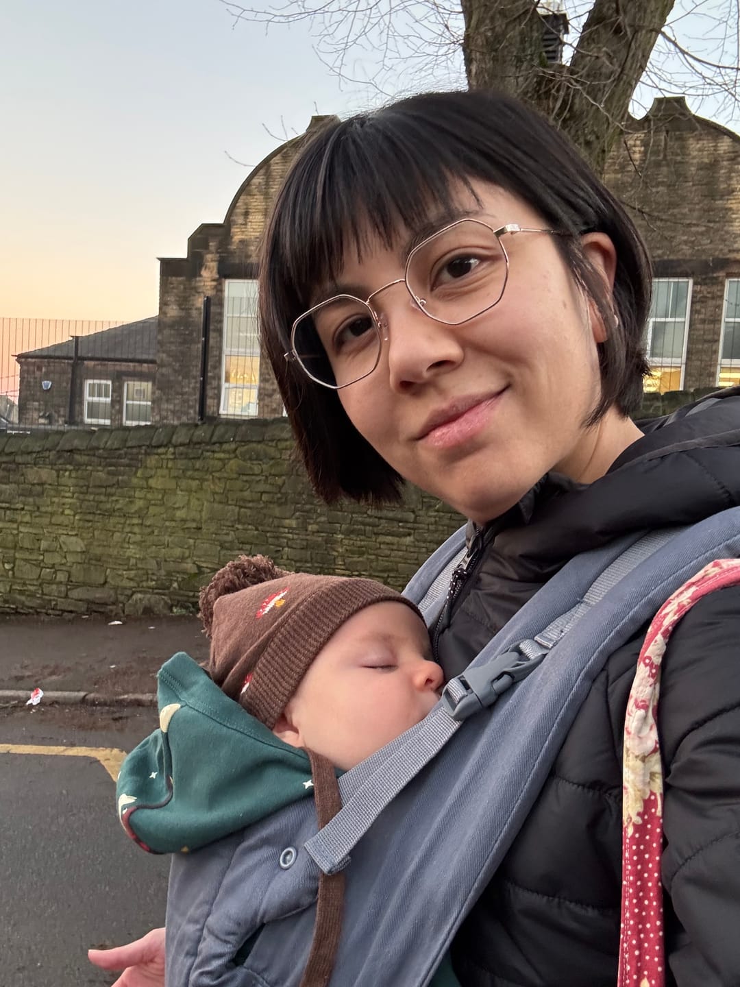 Customer photo review of Stormy Seas Reversible Hooded Snug As A Bug Suit