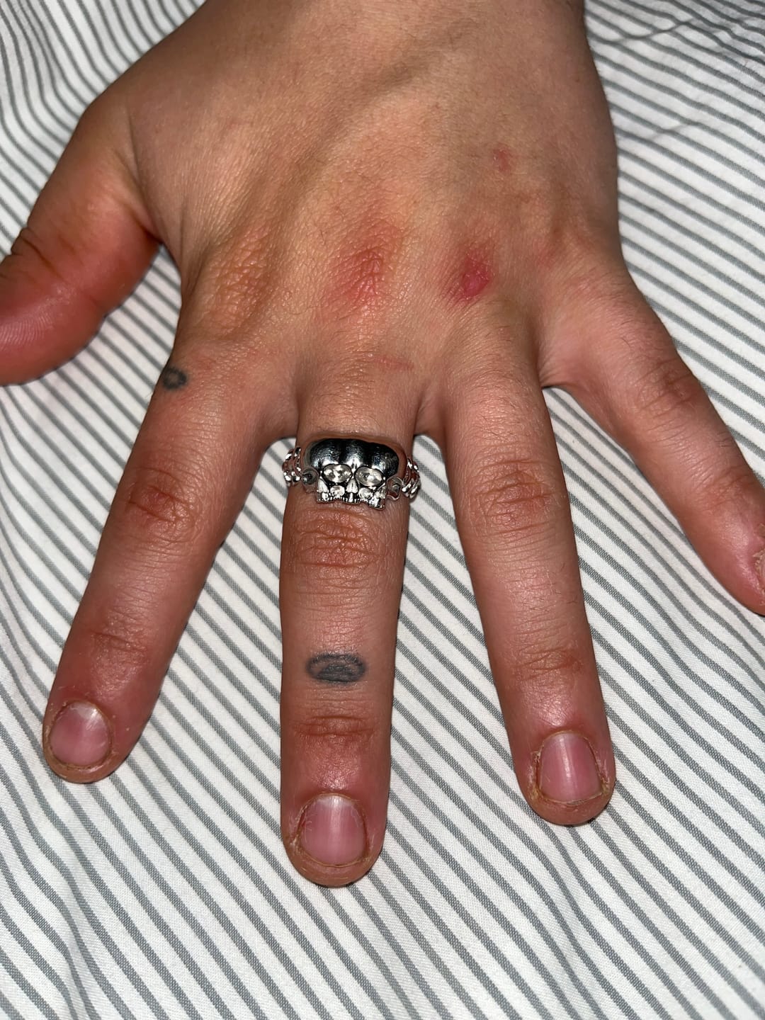 Customer photo review of TRIPLE THREAT RING