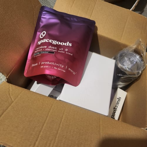 Customer photo review of rainbow dust starter kit -