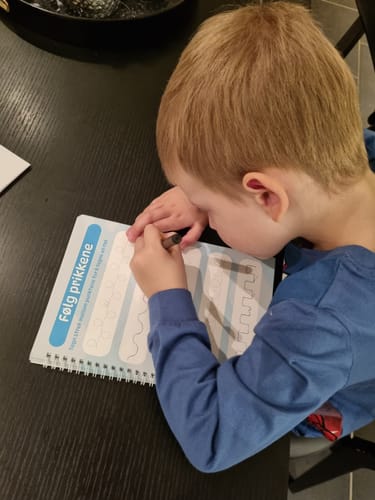 Customer photo review of KiddoSpace's Håndskriftsett