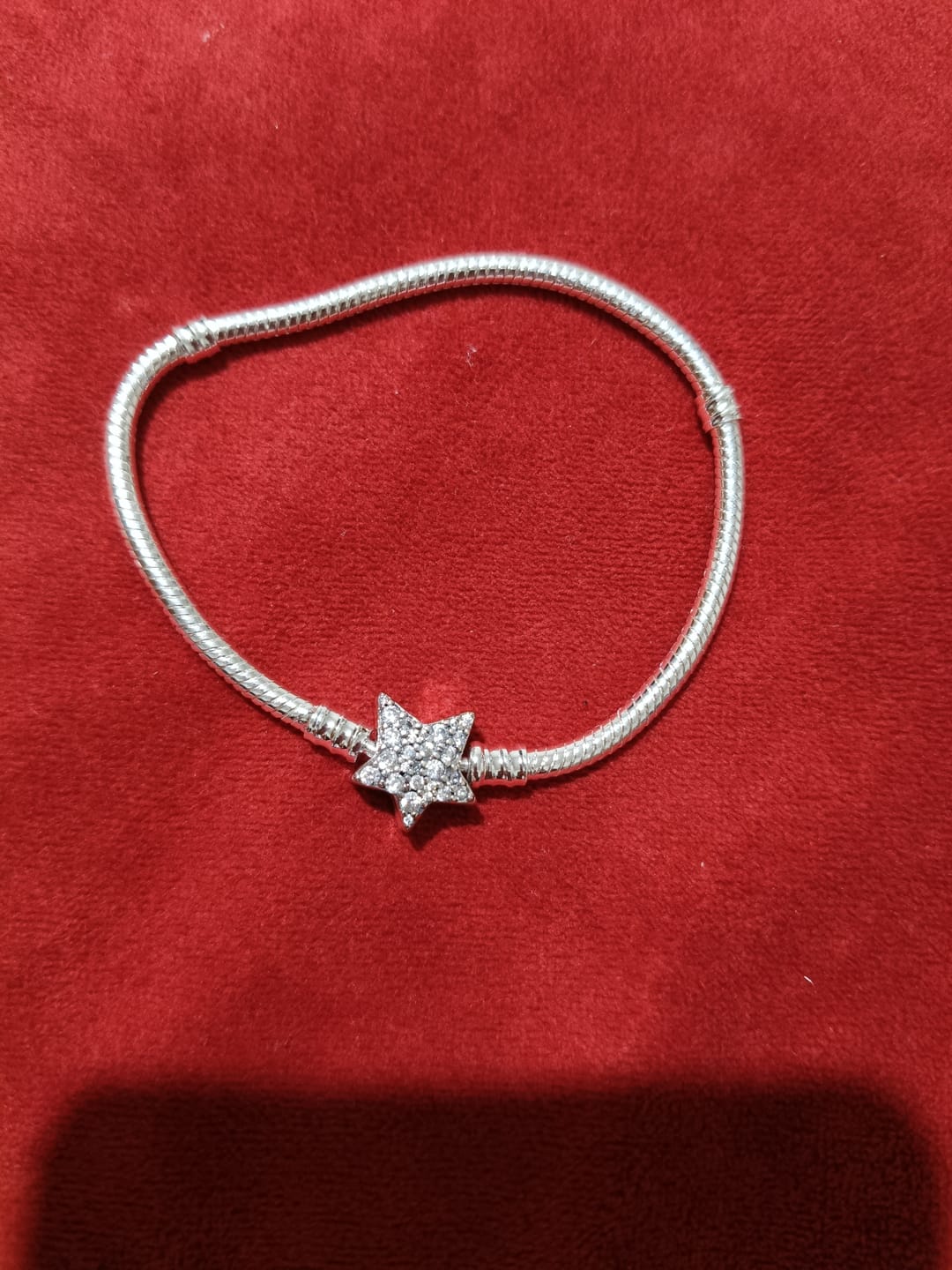 Customer photo review of Pulsera Estrella Diamantada