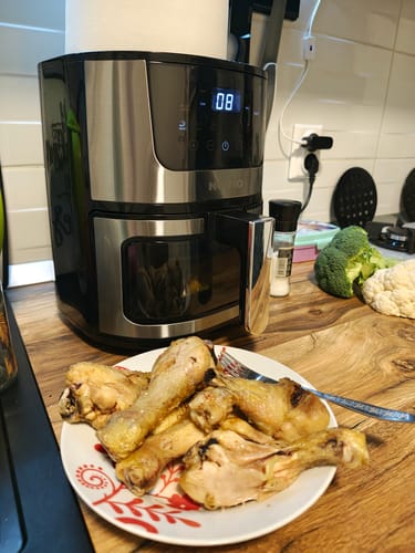 Customer photo review of Air Fryer Novio Grill & Fry