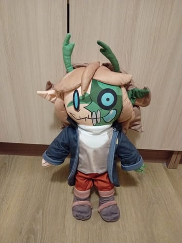 Customer photo review of Turn Kid's Drawings into Plushies