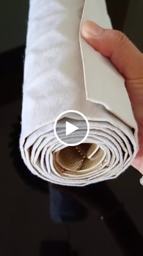 Customer video review of DIAMOND LUXO 1.5 FUNDO MANTA COR OURO LIGHT