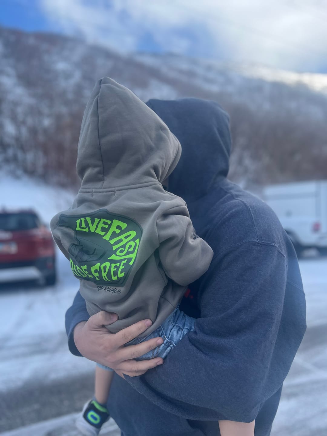 Customer photo review of Live Fast Ride Free - Hoodie