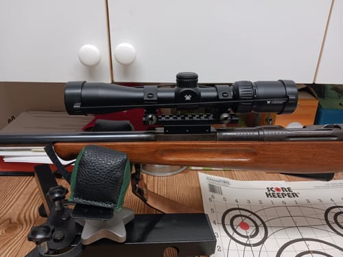 Customer photo review of Swiss Schmidt–Rubin 1911, K11, 96/11 NDT Scout Mount for Long Eye Relief Scopes