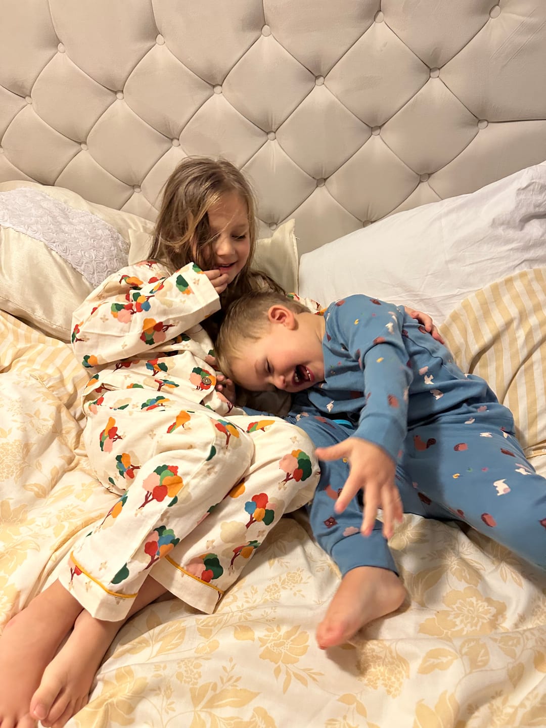 Customer photo review of Woodland Folk Organic Pyjamas