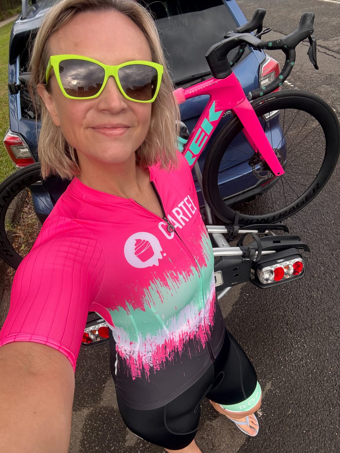 Customer photo review of Womens Batch of 2025 Pro Bib Short