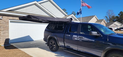 Customer photo review of OPENROAD  270 Free Standing Awning for Camping