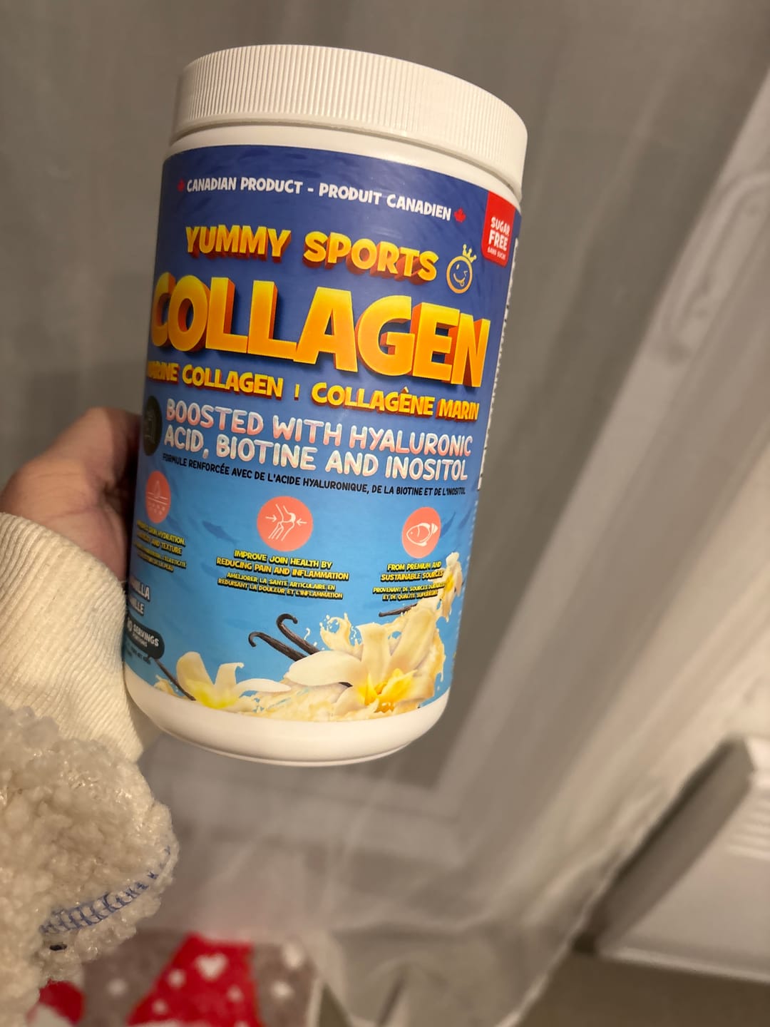 Customer photo review of Yummy Sports - Collagène marin + 435g