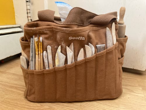 Customer photo review of Soolla® Studio Bag, Cinnamon