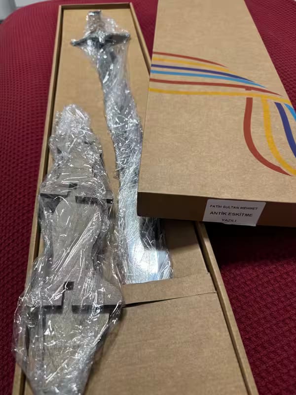 Customer photo review of Fatih Sultan Mehmed Han Schwert Osmanli Kilic