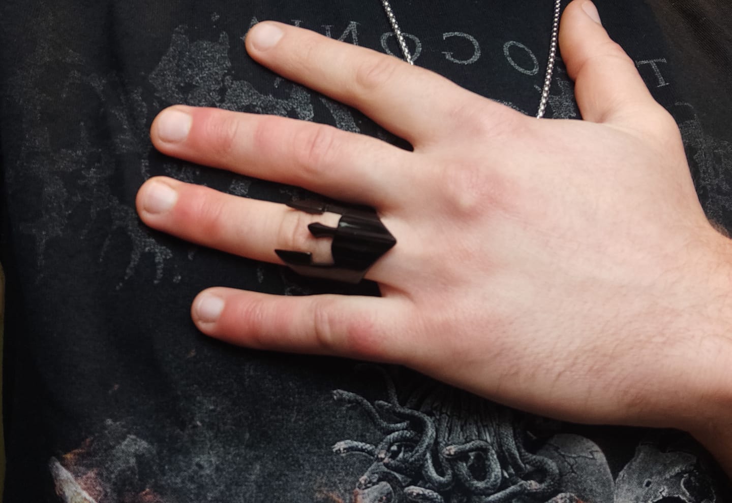 Customer photo review of THE SPARTAN. - BLACK