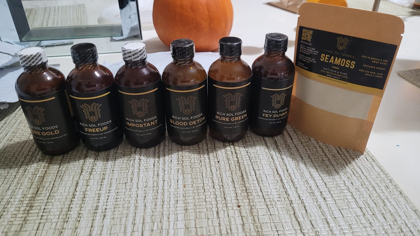 Customer photo review of Seamoss Powder