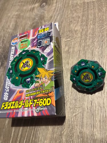 Customer photo review of Takara Tomy Beyblade X BX-00 Booster Draciel S 7-60D