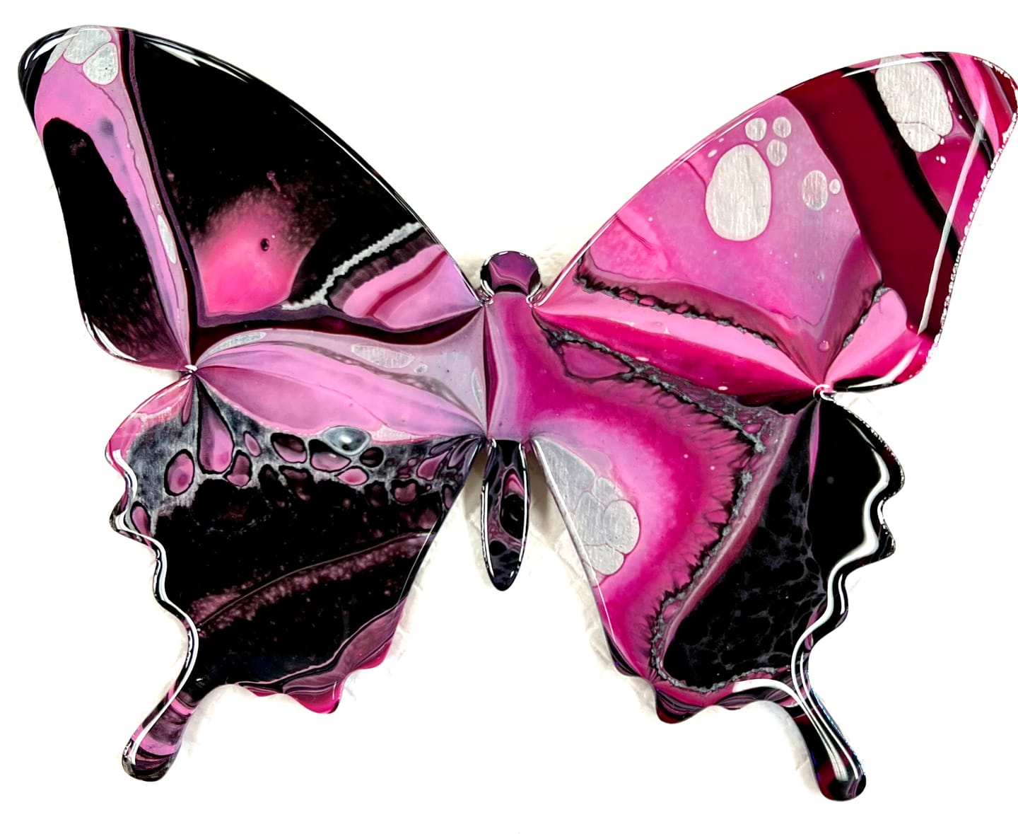 Customer photo review of Unfinished Wood Butterfly | Insect | Animal | Wildlife | Craft Cutout | up to 24" DIY