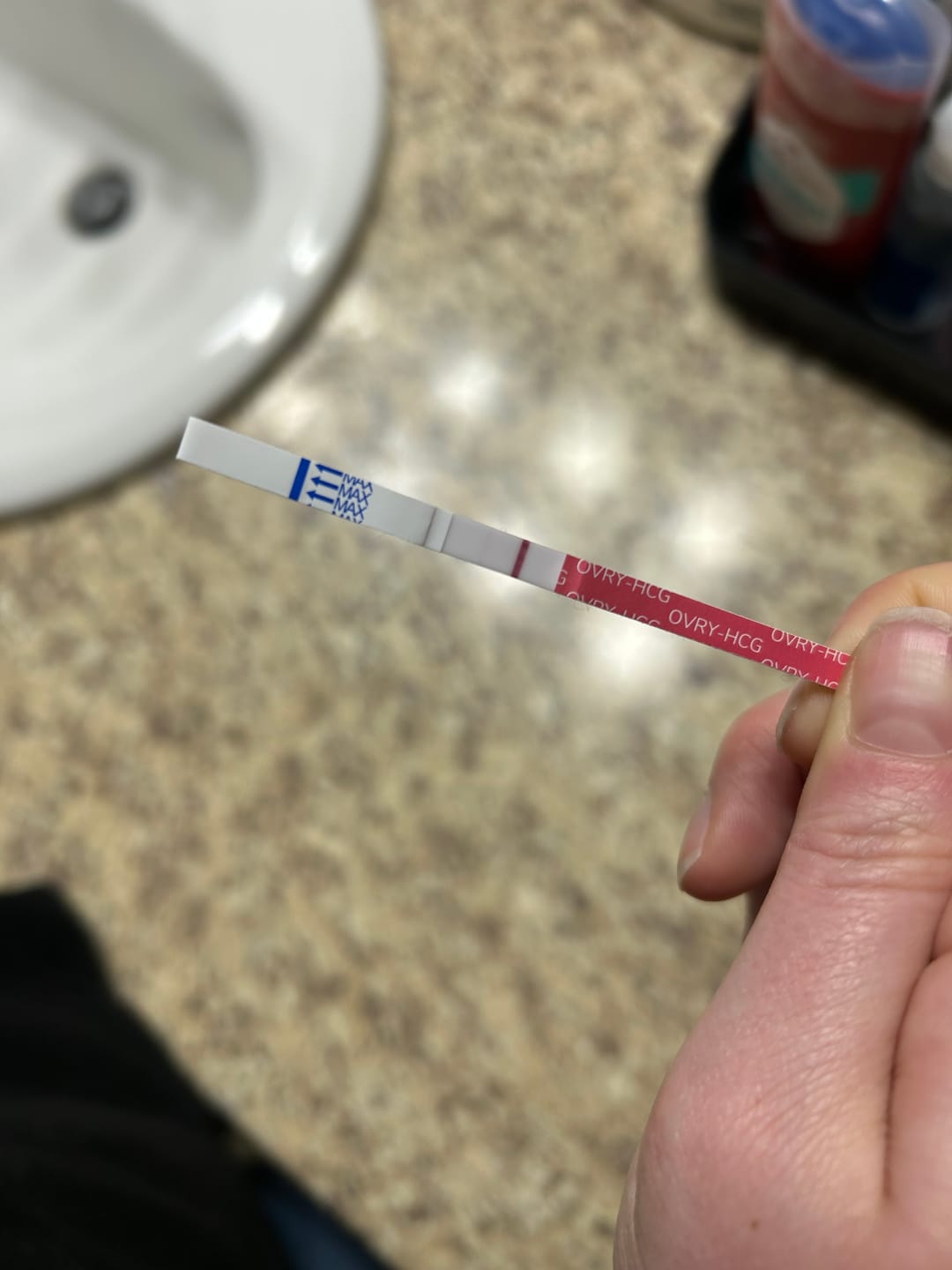 Customer photo review of Pregnancy Test Strips (Ultra-Sensitive)