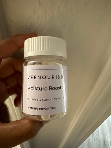 Customer photo review of Moisture Boost Vaginal Suppositories