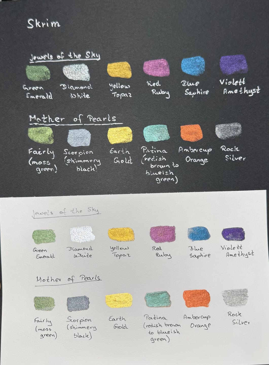 Customer photo review of Jewels of the Sky Set