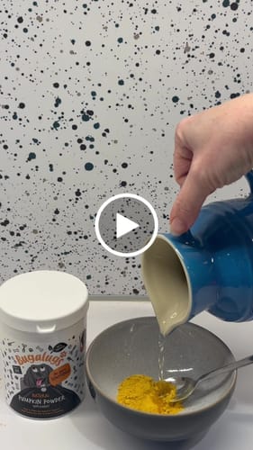 Customer video review of Pumpkin Powder Supplement for Dogs (200g)