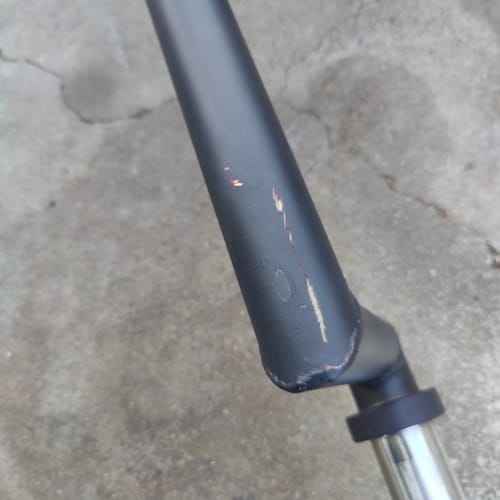 Customer photo review of Riot Olympic Safety Squat Bar