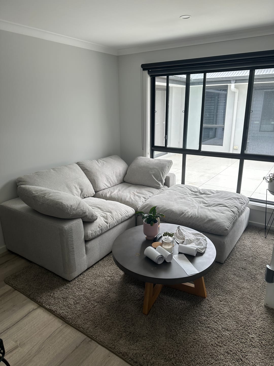 Customer photo review of Cloud Classic Modular | Customizable Corner Sofa Feather Down