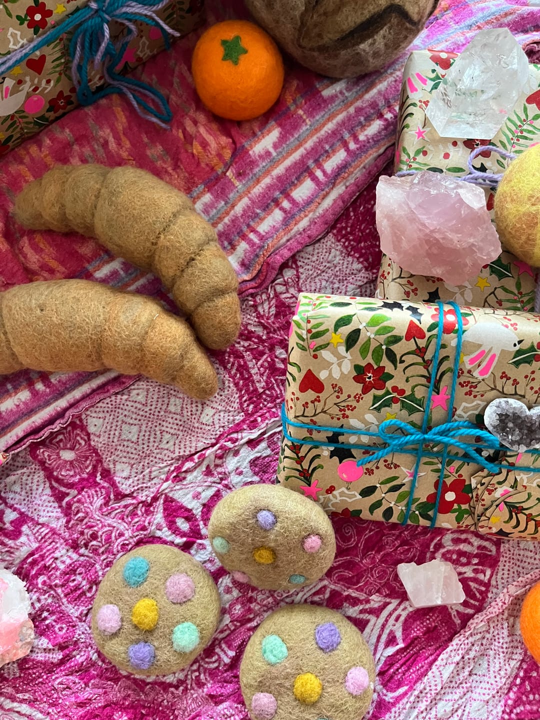 Customer photo review of Felt Soft M&M Pastel Cookie