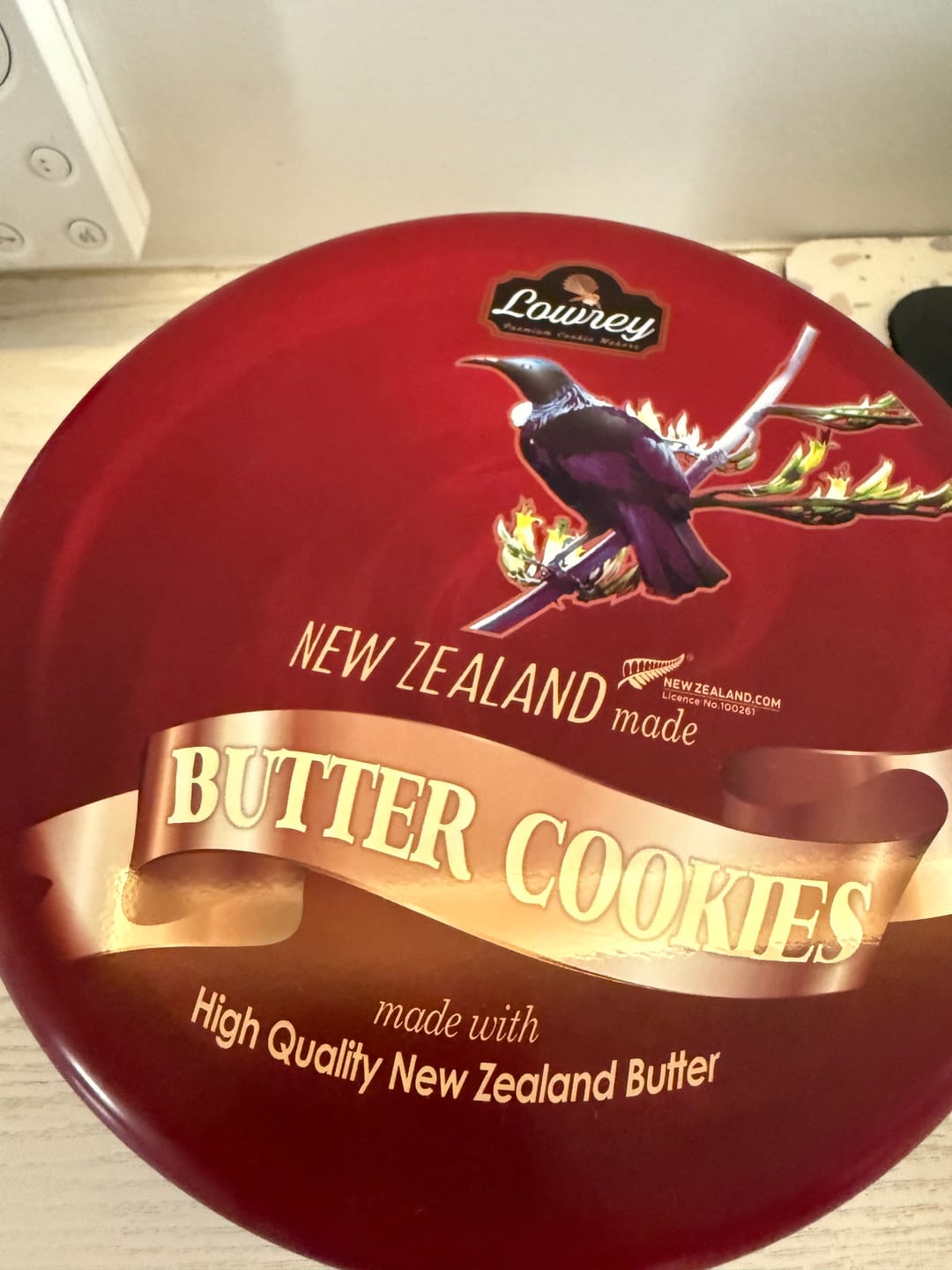Customer photo review of 4 Flavours Lowrey Butter Cookies 4 Tins Value Pack