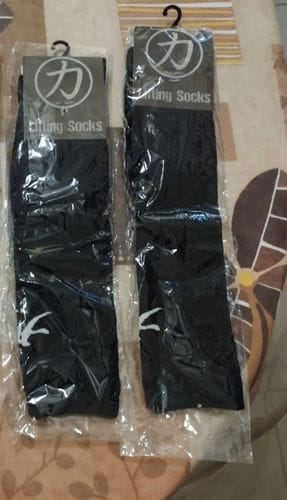 Customer photo review of Black Deadlift / Weightlifting Socks