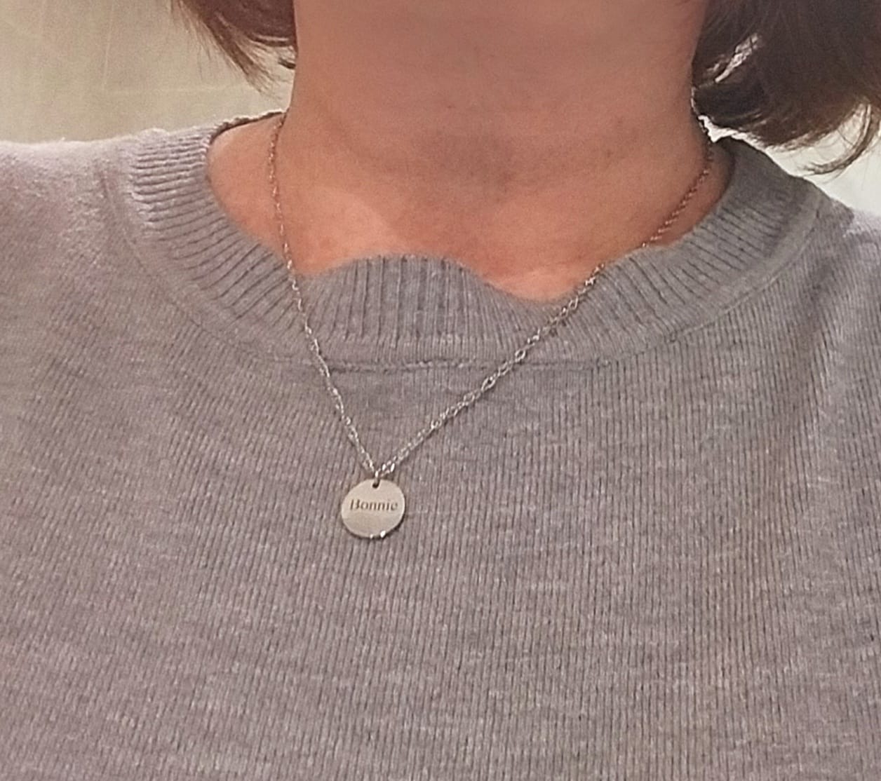 Customer photo review of Collar Sensación - Personalizable