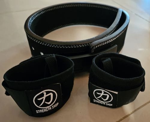 Customer photo review of Narrow 7.6cm Black Lever Belt, 10mm - IPF Approved