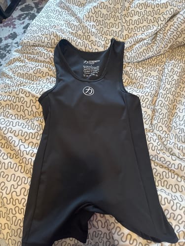Customer photo review of Black Singlet, Unisex – IPF Approved