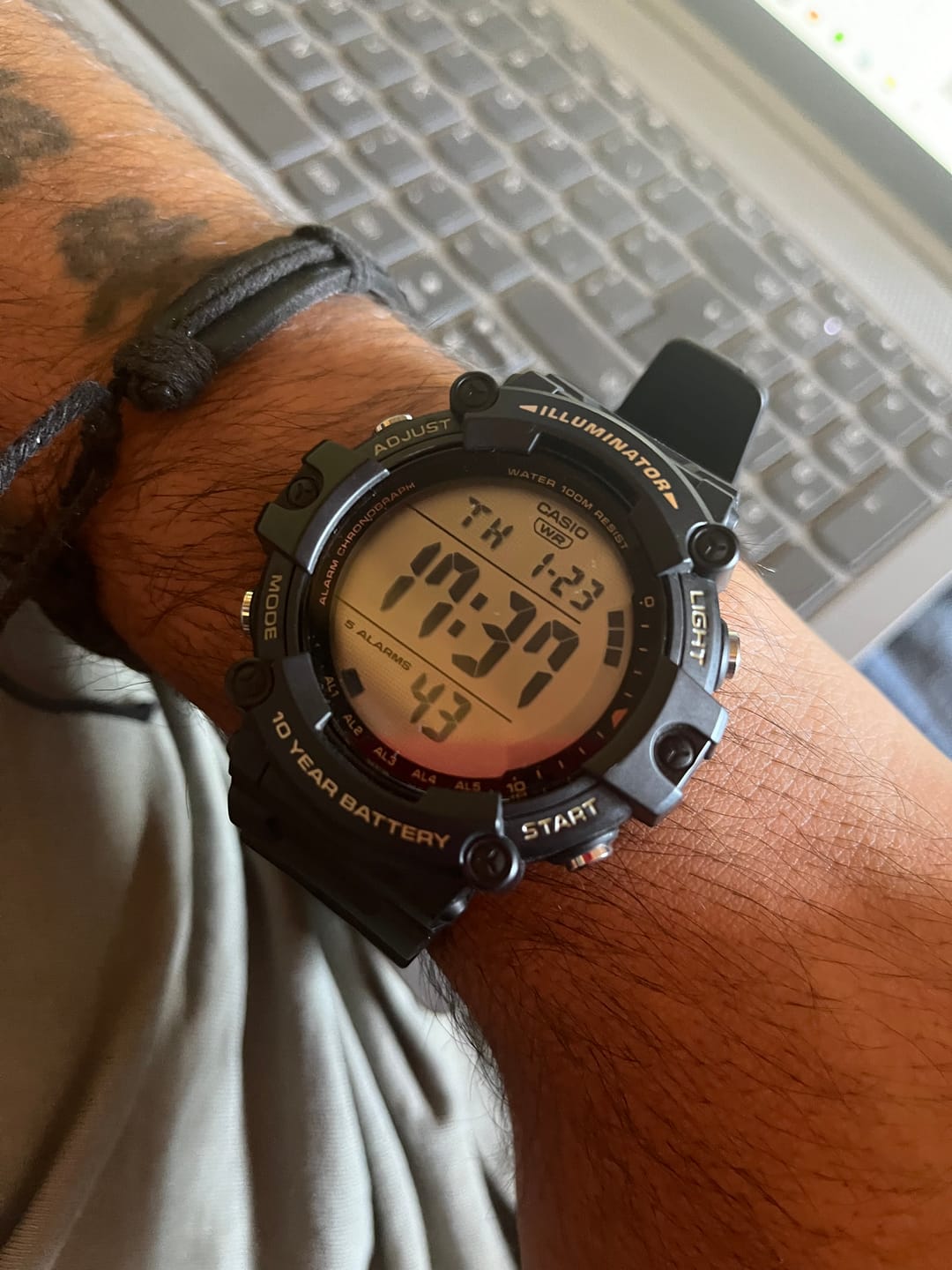 Customer photo review of Reloj Casio Vintage AE-1500WHX-1AVDF Negro